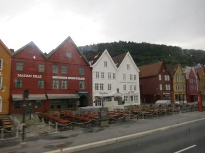 Rainy Bergen, Norway
